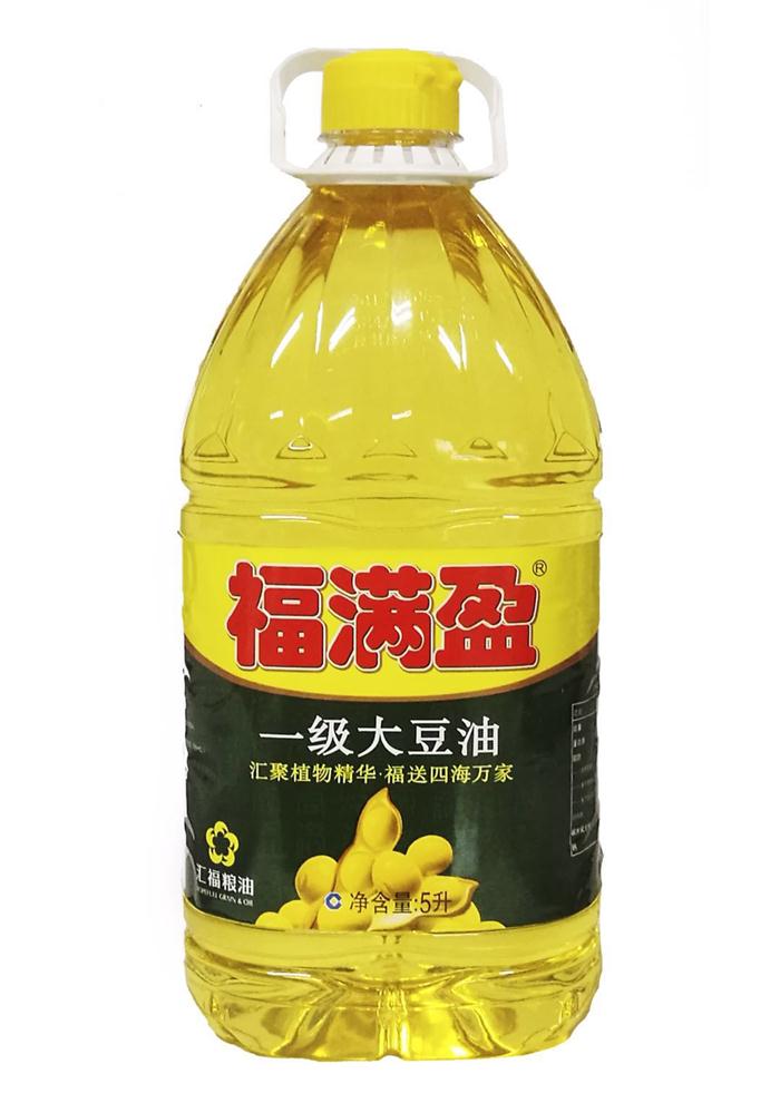 福满盈一级大豆油5L