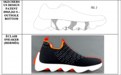 美国运动品牌斯凯奇起诉法国奢侈品牌爱马仕侵犯其鞋底技术专利
